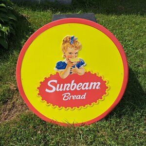Sunbeam Bread Large Advertising Sign